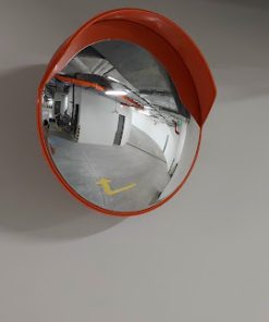 Gương cầu lồi 60cm nhựa mái che