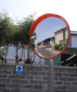 Gương giao thông 80cm inox ngoài trời