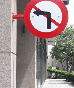 BIỂN BÁO GIAO THÔNG CẤM RẼ TRÁI
