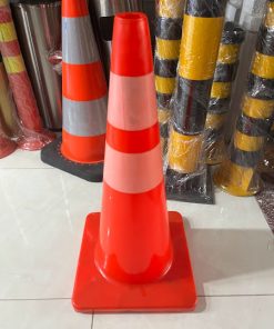 Chóp nón giao thông PVC dẻo 70cm nặng 2,3kg