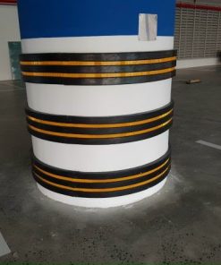 Len tường cao su chống va rộng 20cm x dày 10mm