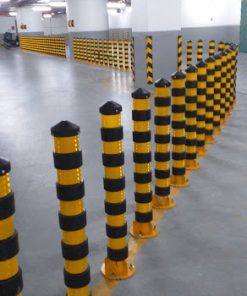 Trụ phân làn chống va cao su 1000mm