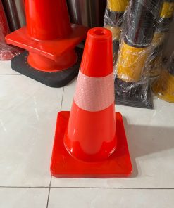 Chóp nón giao thông H45cm nhựa dẻo PVC