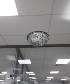 Gương cầu 360o ốp trần 1/2 quả cầu phi 60cm nhựa Hàn Quốc