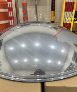 Gương cầu 360o treo trần 1/2 quả cầu phi 100cm nhựa Hàn Quốc