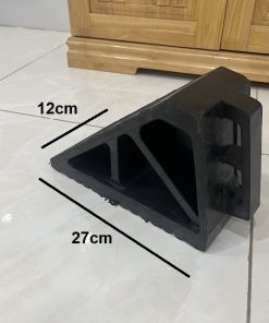 Cục chèn bánh xe tải CBX-RS-C27 cao su L270 x W120 x H190mm