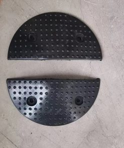 Đầu cao su gờ giảm tốc 160 x 300 x 50mm màu đen