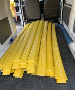 Gờ chắn nước cao 2,2cm x W10 x L200cm bằng cao su