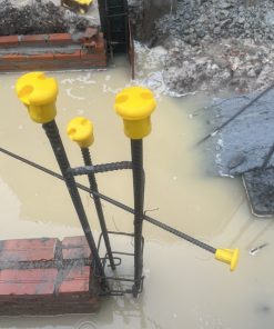 Năp nhựa an toàn chụp đầu thép 22 - 32mm