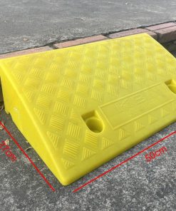 Alternative view of Cầu dắt xe máy nhựa KBN kê bậc cao 11cm màu xanh