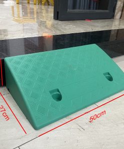 Cầu dắt xe máy nhựa KBN kê bậc cao 12cm màu xanh