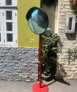 Gương giao thông nhựa đen 45cm ngoài trời loại chuẩn