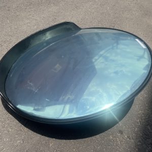 Gương giao thông nhựa đen 80cm ngoài trời loại chuẩn