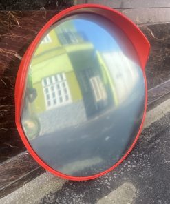 Gương giao thông nhựa cam 120cm ngoài trời loại chuẩn