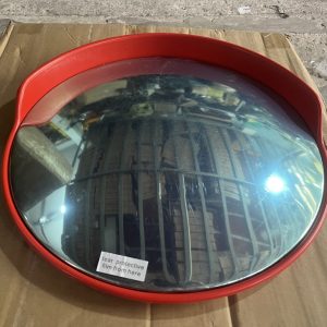 Gương giao thông nhựa cam 45cm ngoài trời loại chuẩn