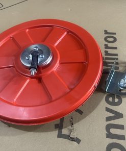 Alternative view of Gương giao thông nhựa cam 30cm trong nhà loại chuẩn
