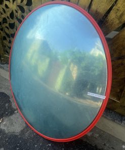 Gương cầu lồi nhựa cam 80cm không mái che giá rẻ