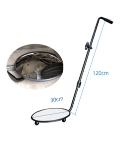 Gương cầu lồi soi gầm xe và nóc xe phi 30cm – giải pháp kiểm tra an ninh hiệu quả